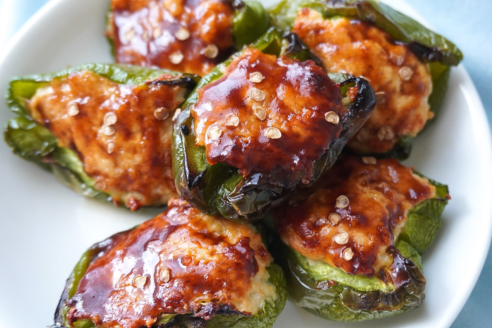 グリルで作る ピーマンの肉詰め 低脂質 鶏ひき肉 レシピ 作り方 By ゆまーる 楽天レシピ グリルで作る ピーマンの肉詰め 低脂質 鶏ひき肉 レシピ 作り方 By ゆまーる 楽天レシピ