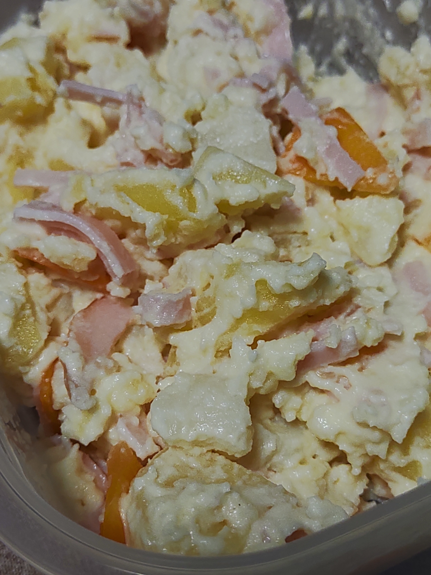 翌日も味が変わらないポテトサラダ