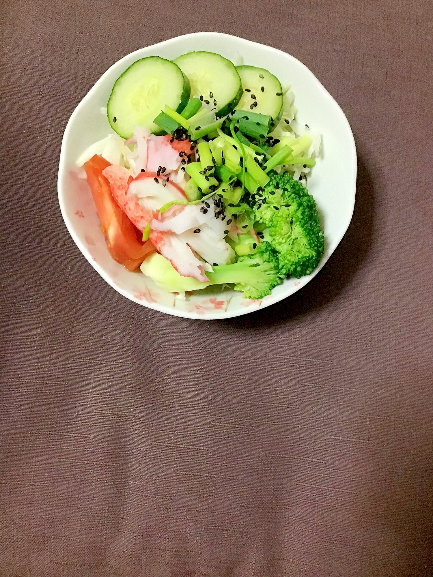 カニカマサラダ。