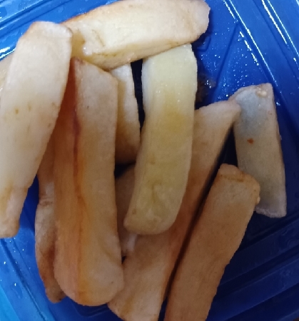 【片栗粉だけでシンプルに】フライドポテト