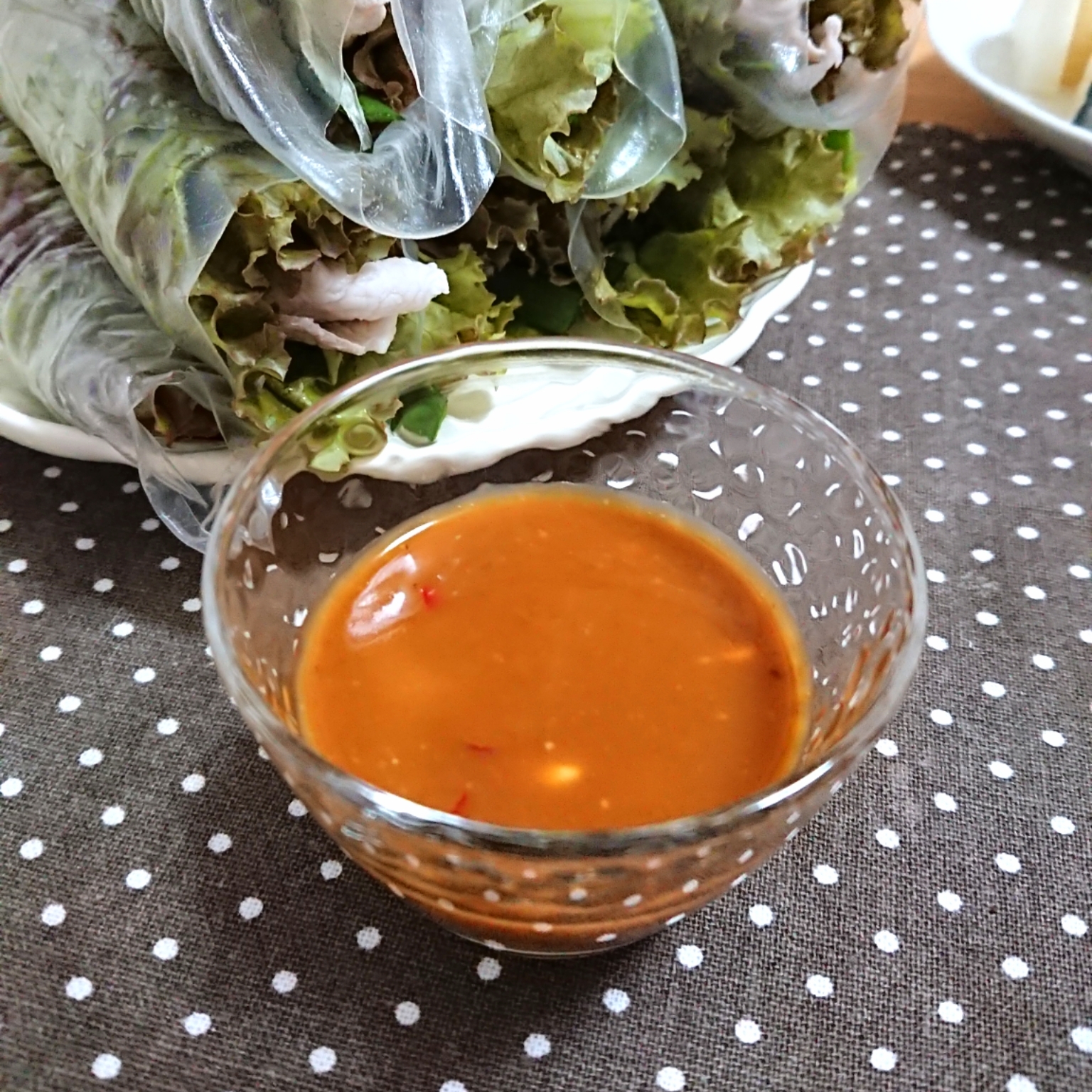 ナンプラーが苦手な方向けの生春巻きのタレ レシピ 作り方 By ごまるっち 楽天レシピ