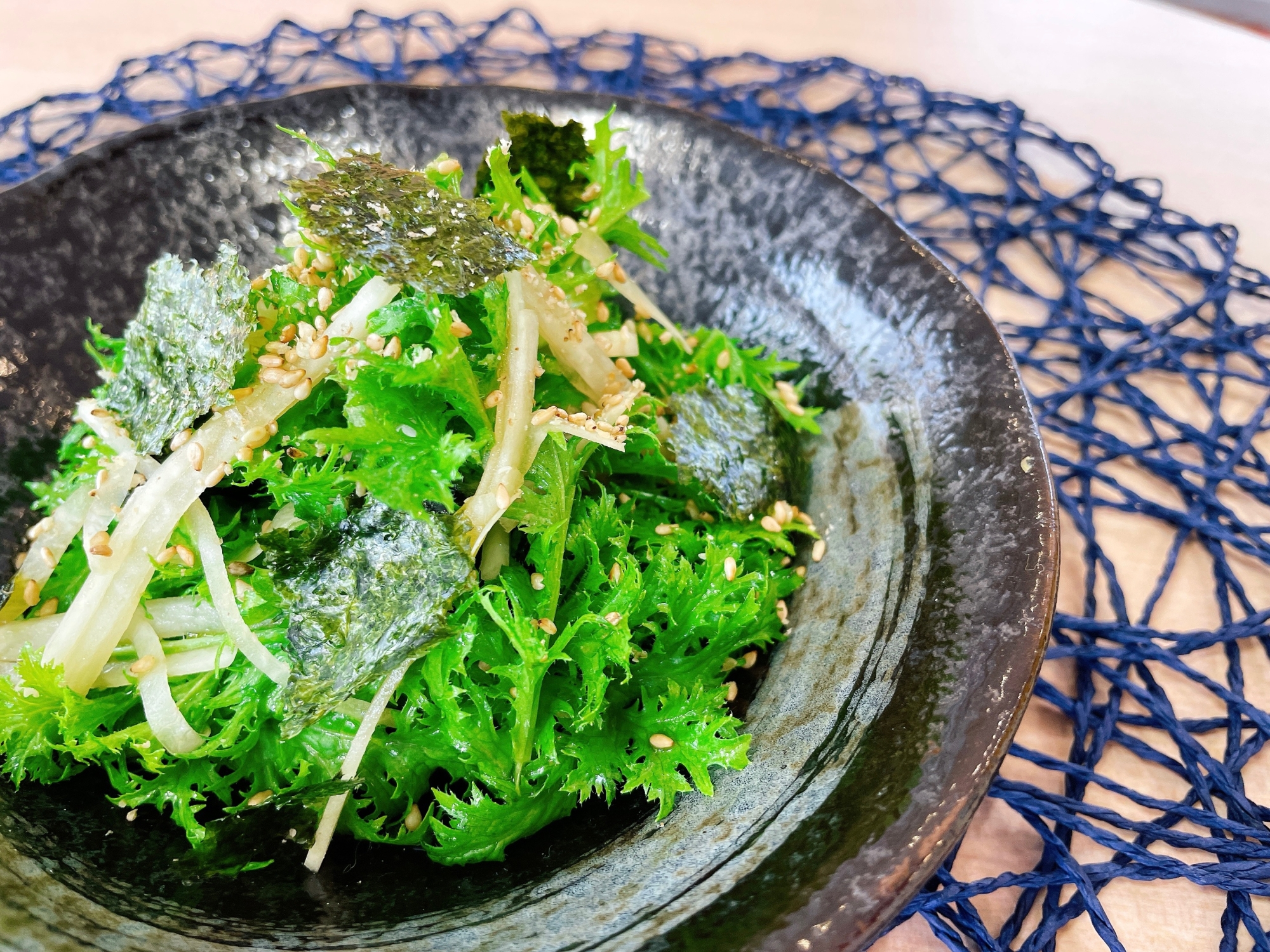 わさび菜と海苔のサラダ レシピ 作り方 By Cookingjuju 楽天レシピ わさび菜と海苔のサラダ レシピ 作り方 By Cookingjuju 楽天レシピ