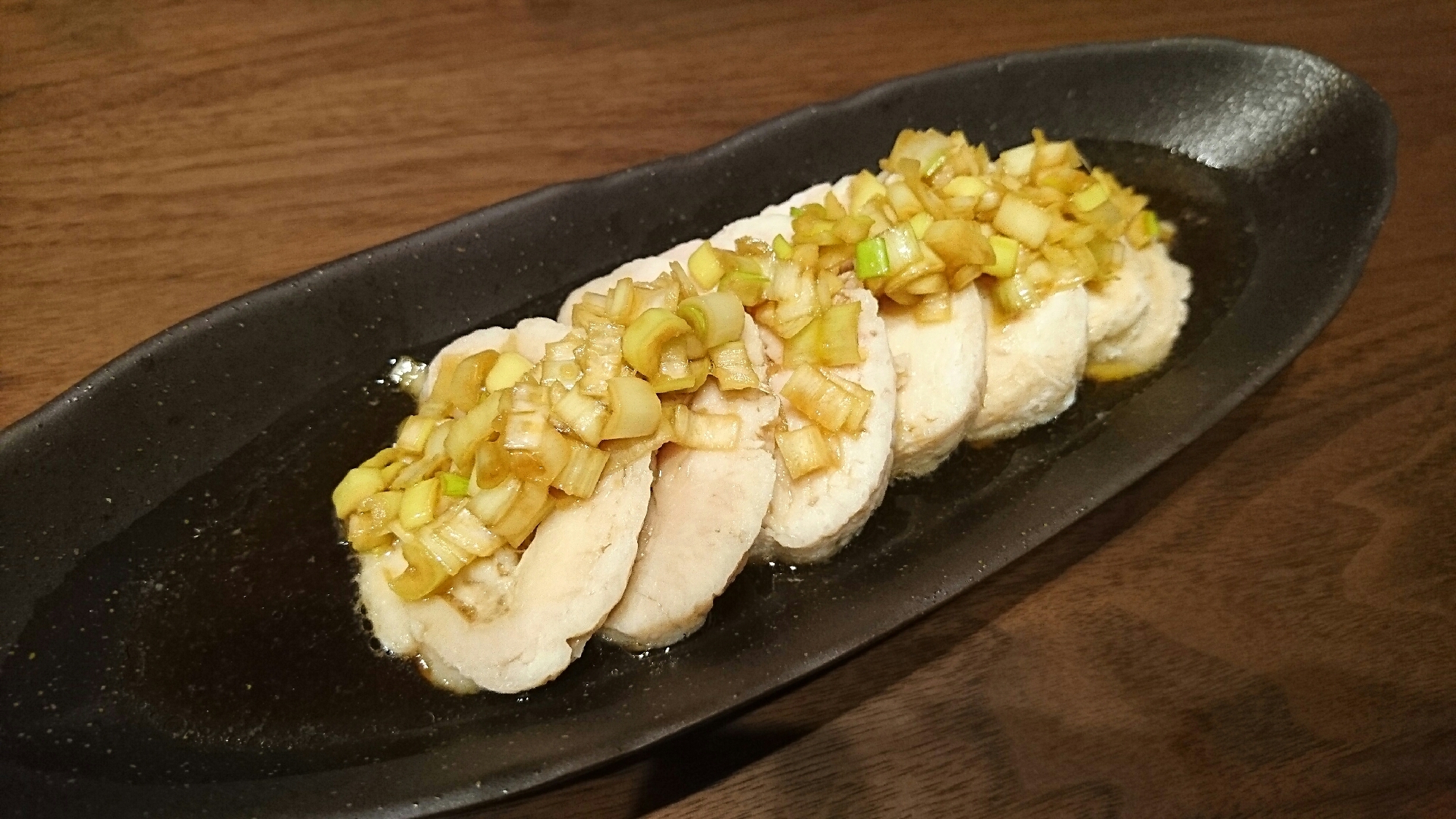 節約レシピ レンジで簡単鶏ハム ネギ甘酢タレ レシピ 作り方 By Yrk417 楽天レシピ