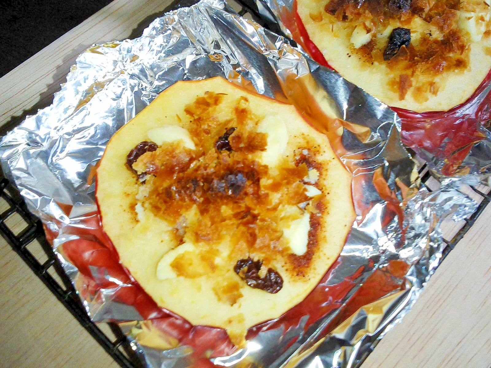 家飲みにもぴったり♡チーズ焼きりんご（福島産）