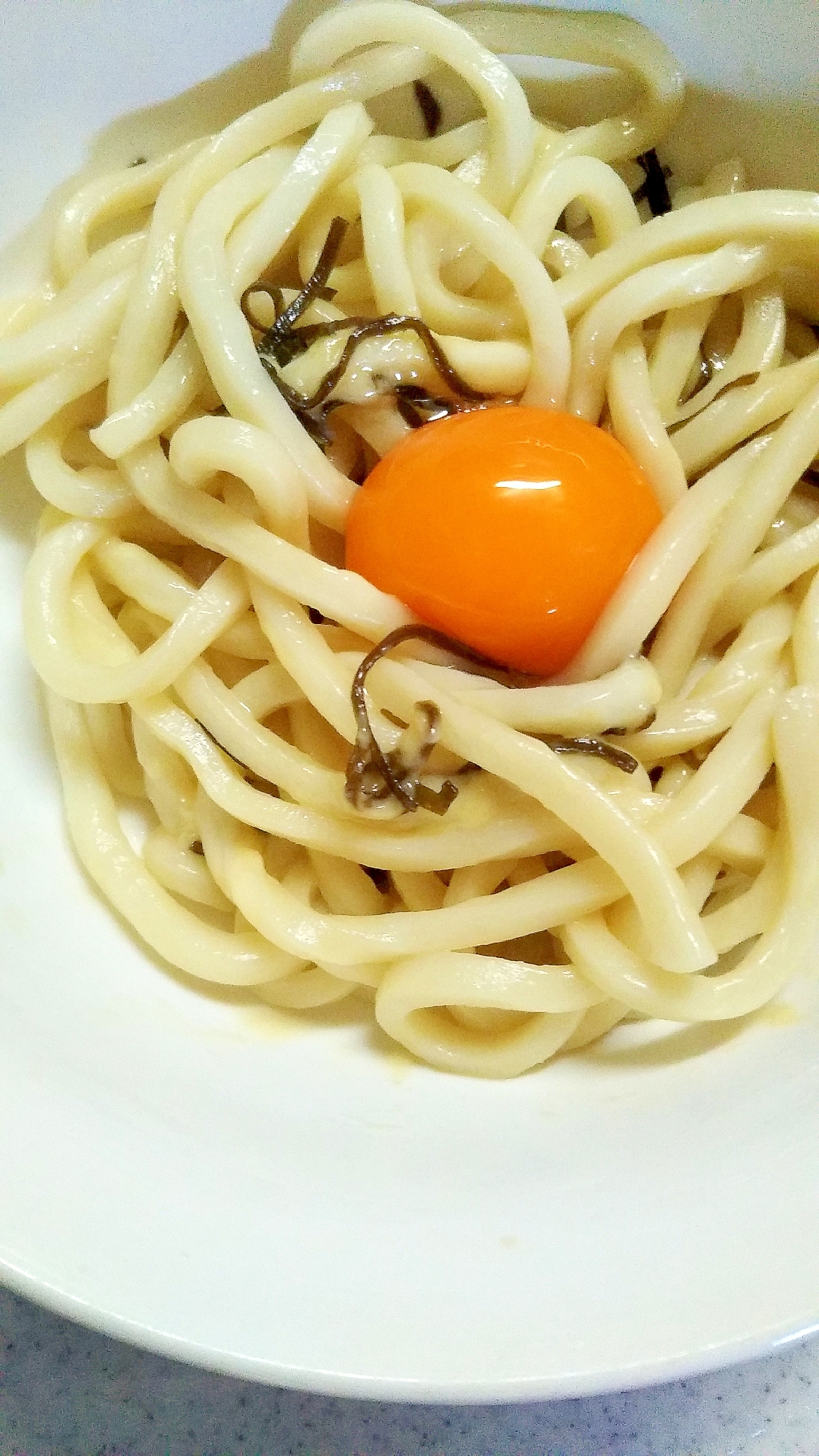 1玉１８円 濃厚幸せうどん レシピ 作り方 By ぺるく ろ 楽天レシピ