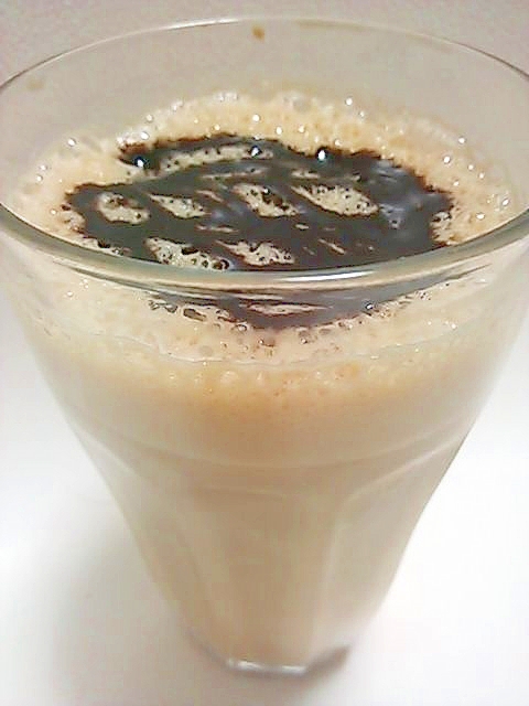 アイスキャラメルカプチーノwithチョコソース