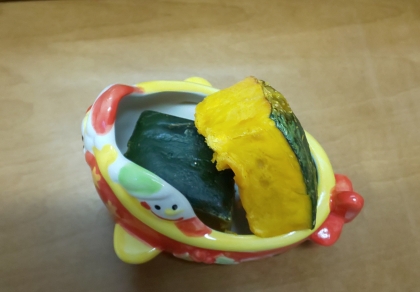 無水鍋で✊(＾＾)＜ワンパンチャレンジ！蒸し塩南瓜