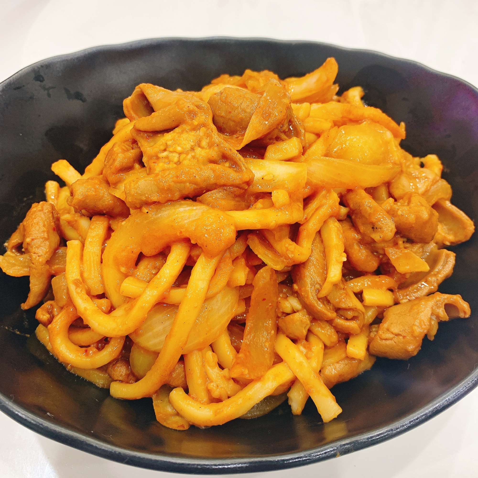 簡単!美味しい!こてっちゃんでホルモンうどん!