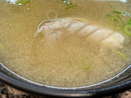 鯛のアラでお味噌汁☆彡