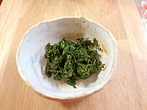 簡単！山椒の佃煮