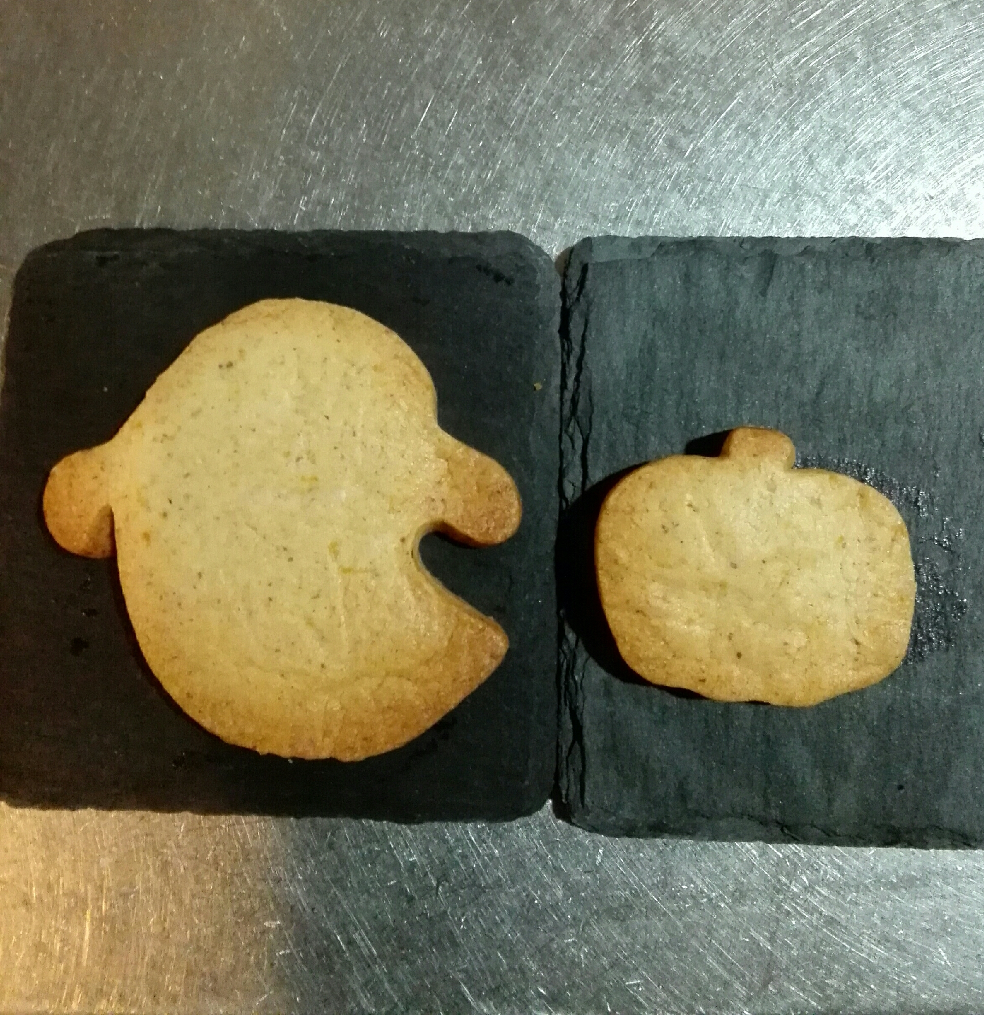 ハロウィン(^^)　かぼちゃクッキー