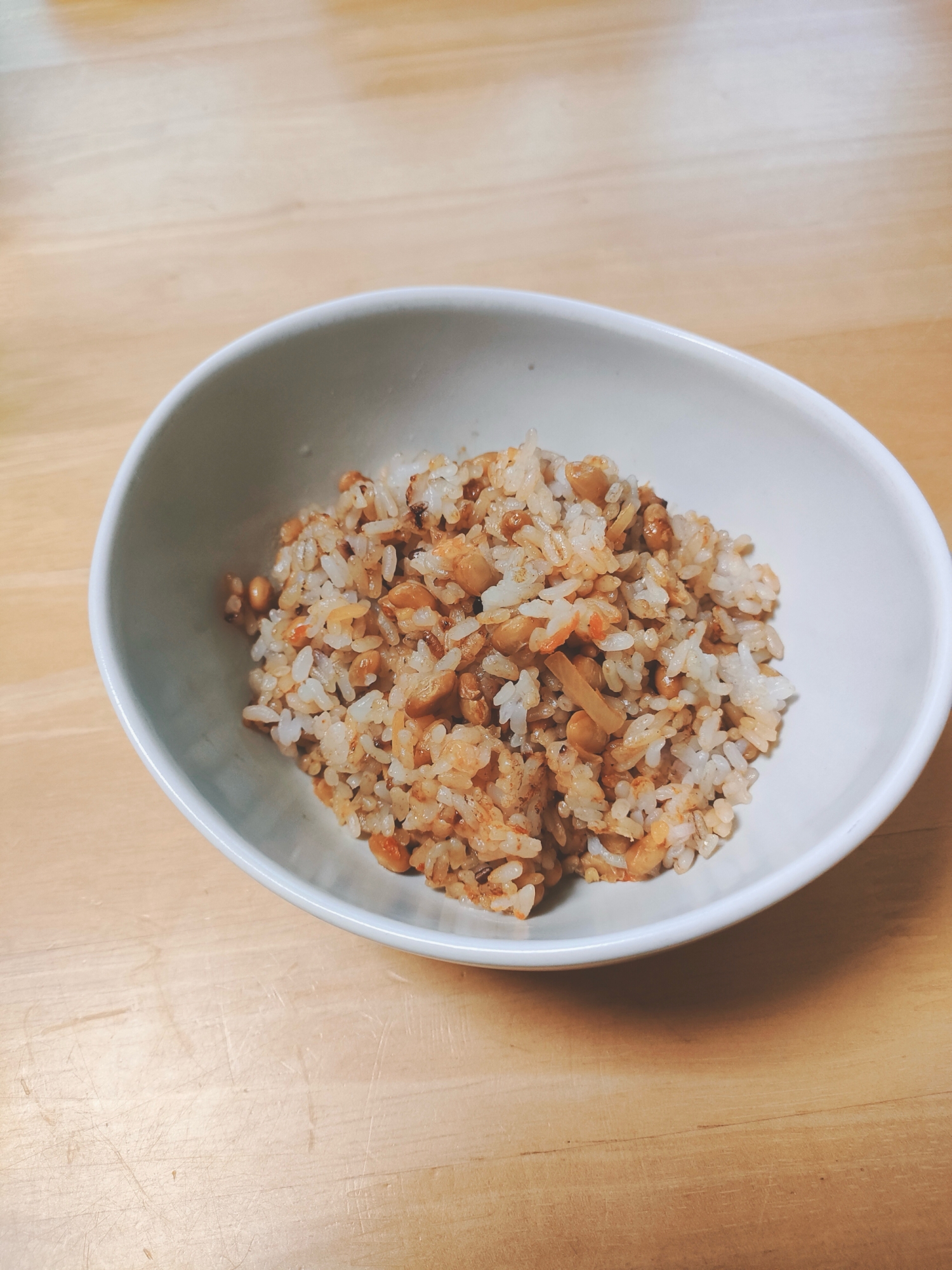 納豆キムチチャーハン