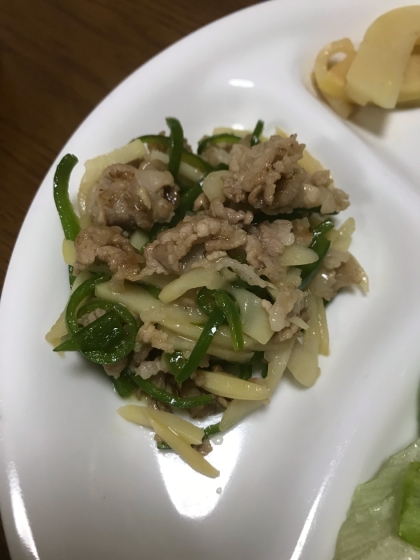 定番◎牛肉とピーマンと筍の中華炒め　～青椒肉絲～