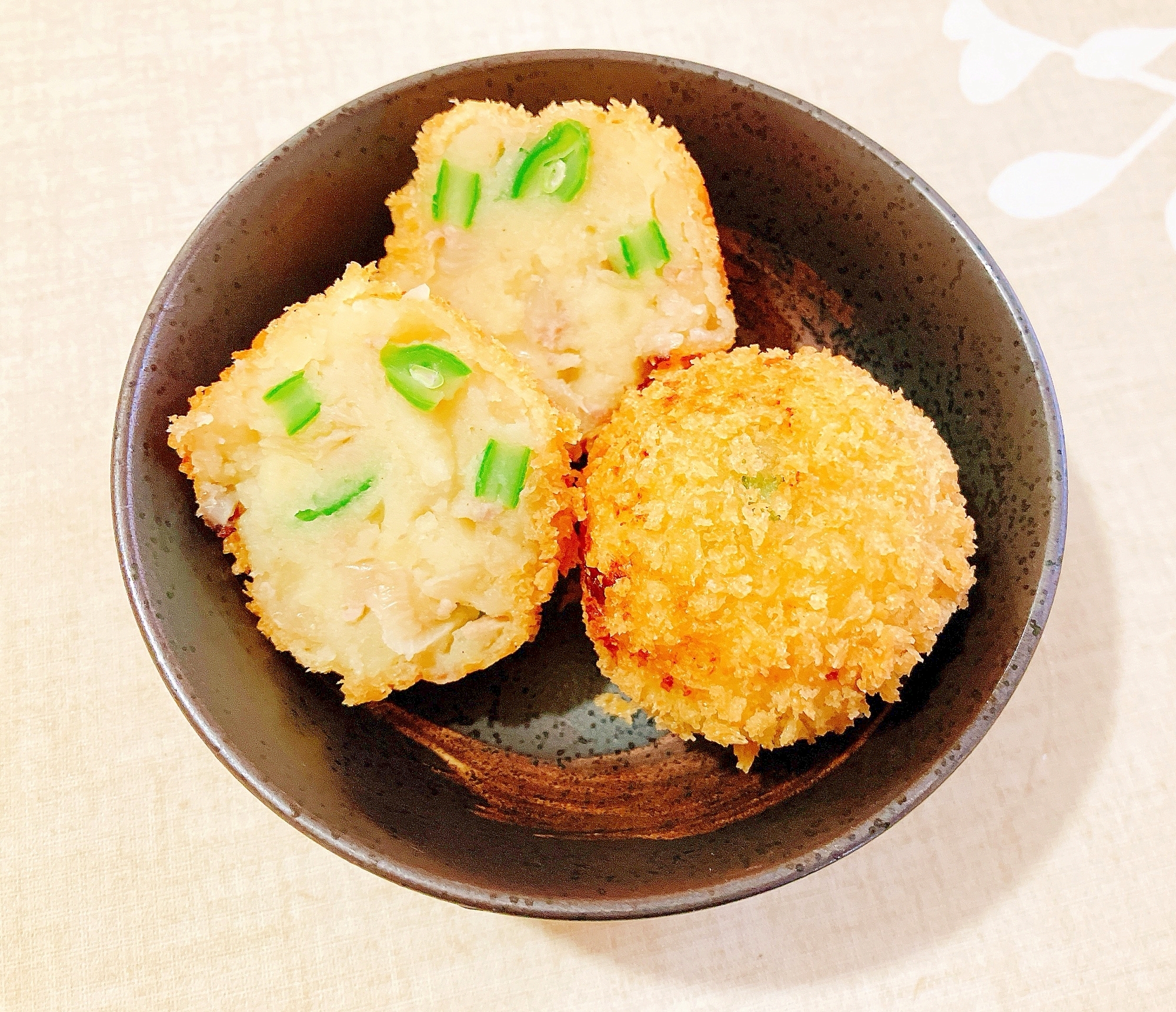 インゲン豆入りコロッケ