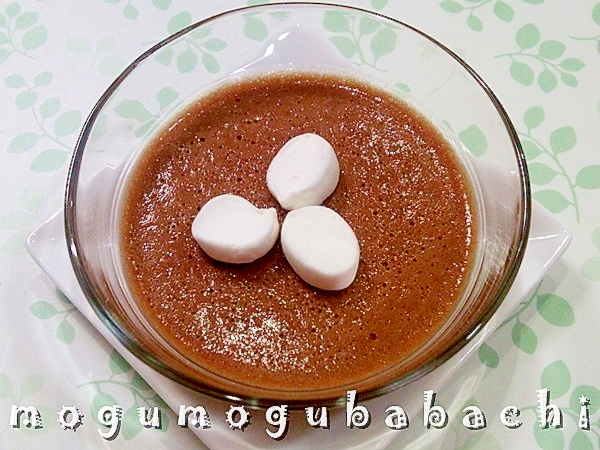 マシュマロで簡単に作る チョコふわムース レシピ 作り方 By もぐもぐばばち 楽天レシピ