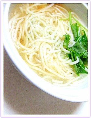 胃に優しい♡みぞれにゅうめん