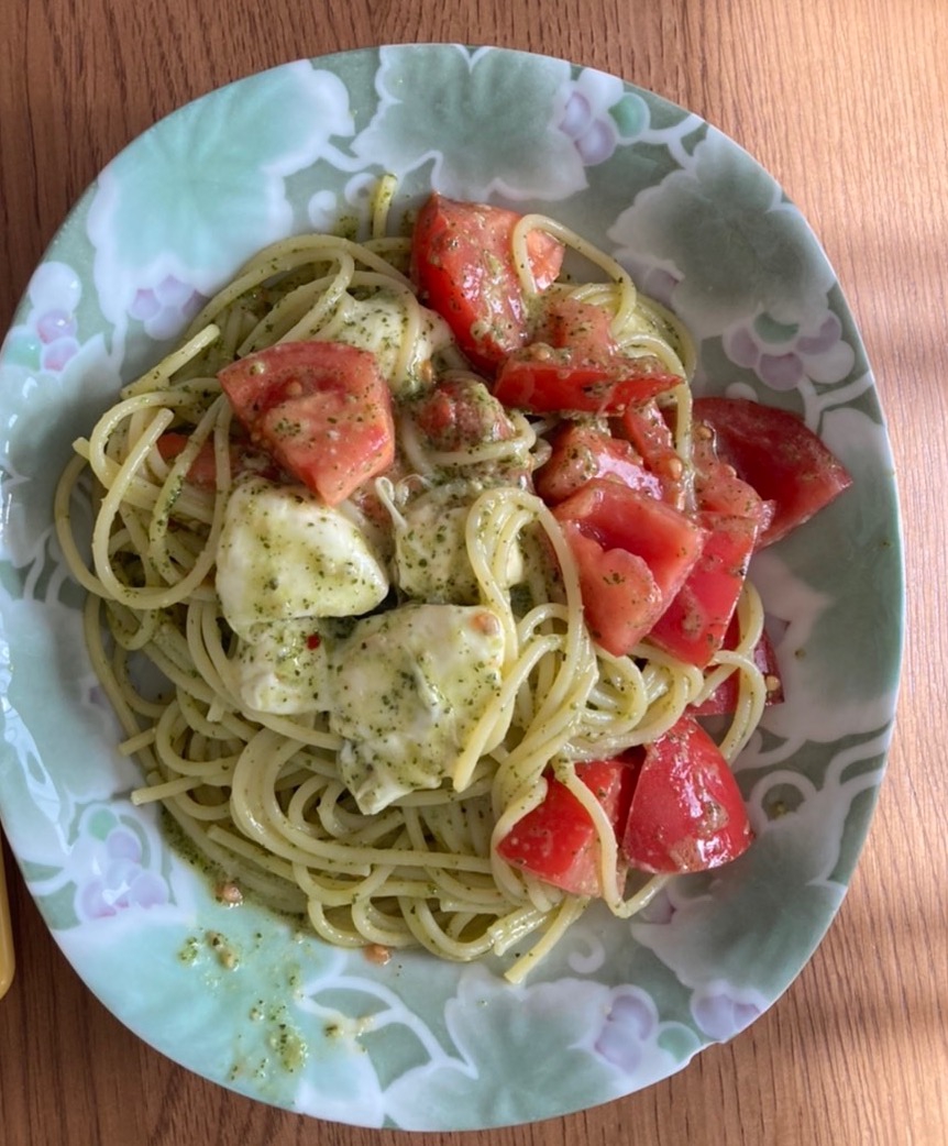 市販のソースを使ってお店みたいなジェノベーゼパスタ