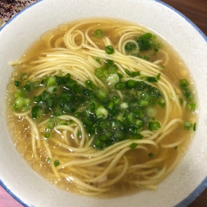 なすと小松菜ラーメン