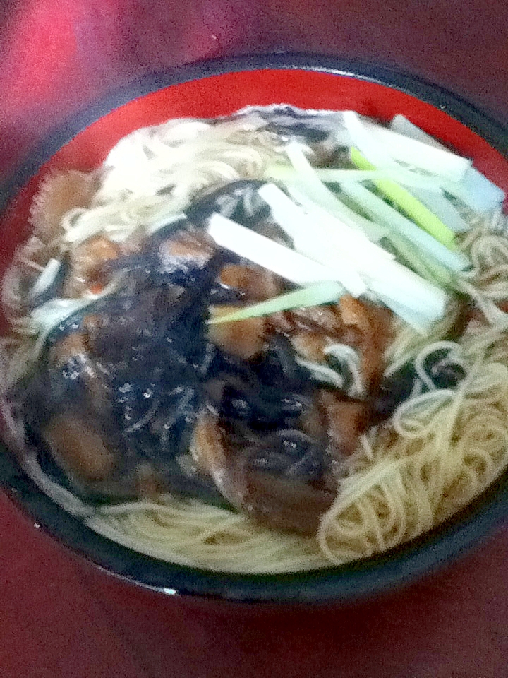 ひじき柔麺【ほっこり温まる素麺メニュー】