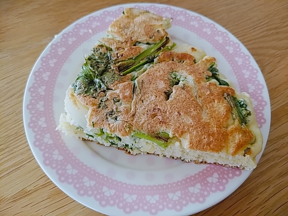 からし菜じゃがのケークサレ