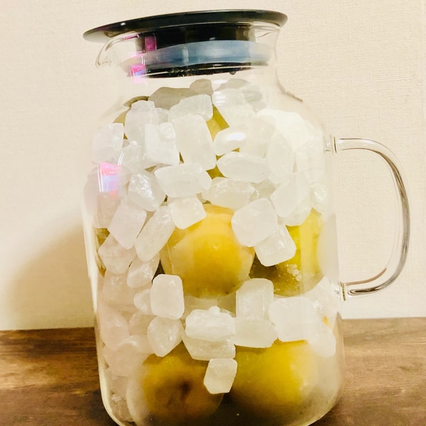 梅と氷砂糖だけ 簡単梅シロップ レシピ 作り方 By あんず133 楽天レシピ 梅と氷砂糖だけ 簡単梅シロップ レシピ 作り方 By あんず133 楽天レシピ