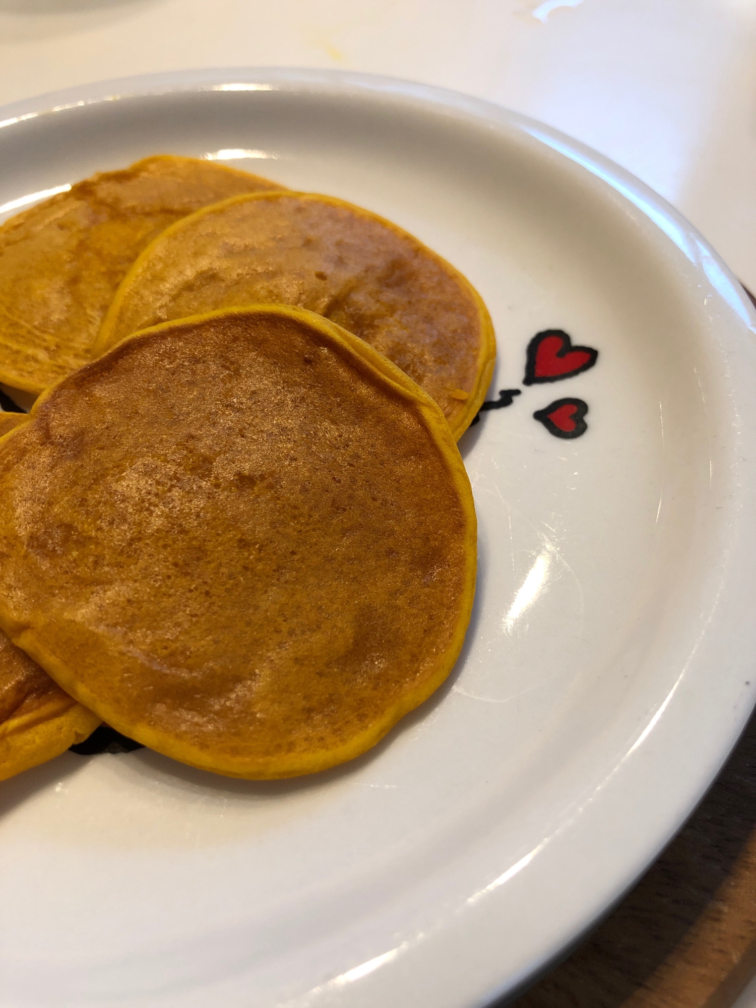 離乳食完了期〜幼児食＊かぼちゃ入りホットケーキ