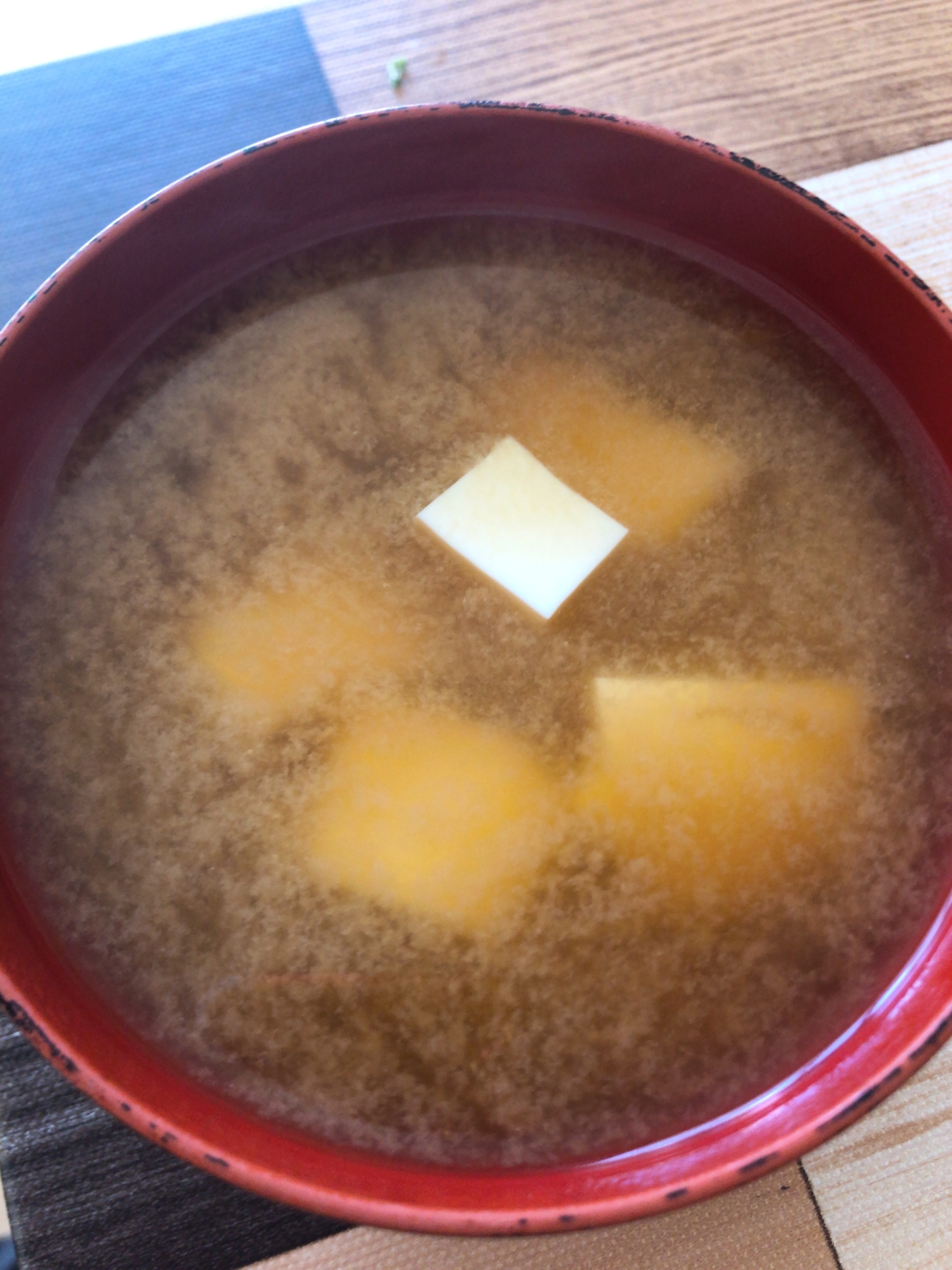 豆腐の合わせ味噌汁