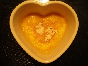 離乳食中期 かぼちゃのパン粥 きなこがけ レシピ 作り方 By あこ 楽天レシピ