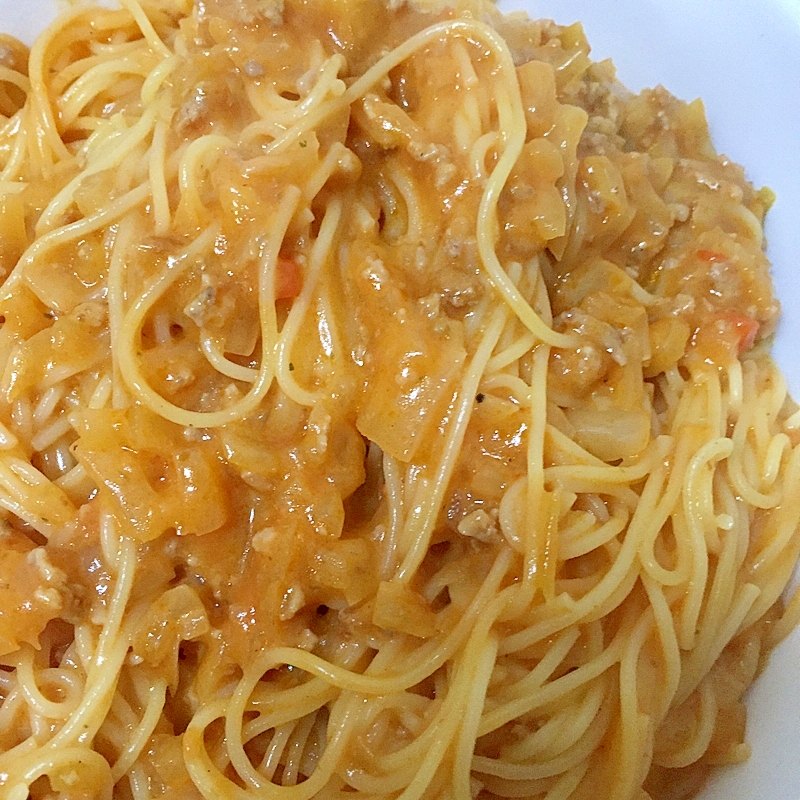 ドリアソースでスパゲティ☆