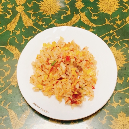 炒飯（ニラ・えのき・レタス・たまご）