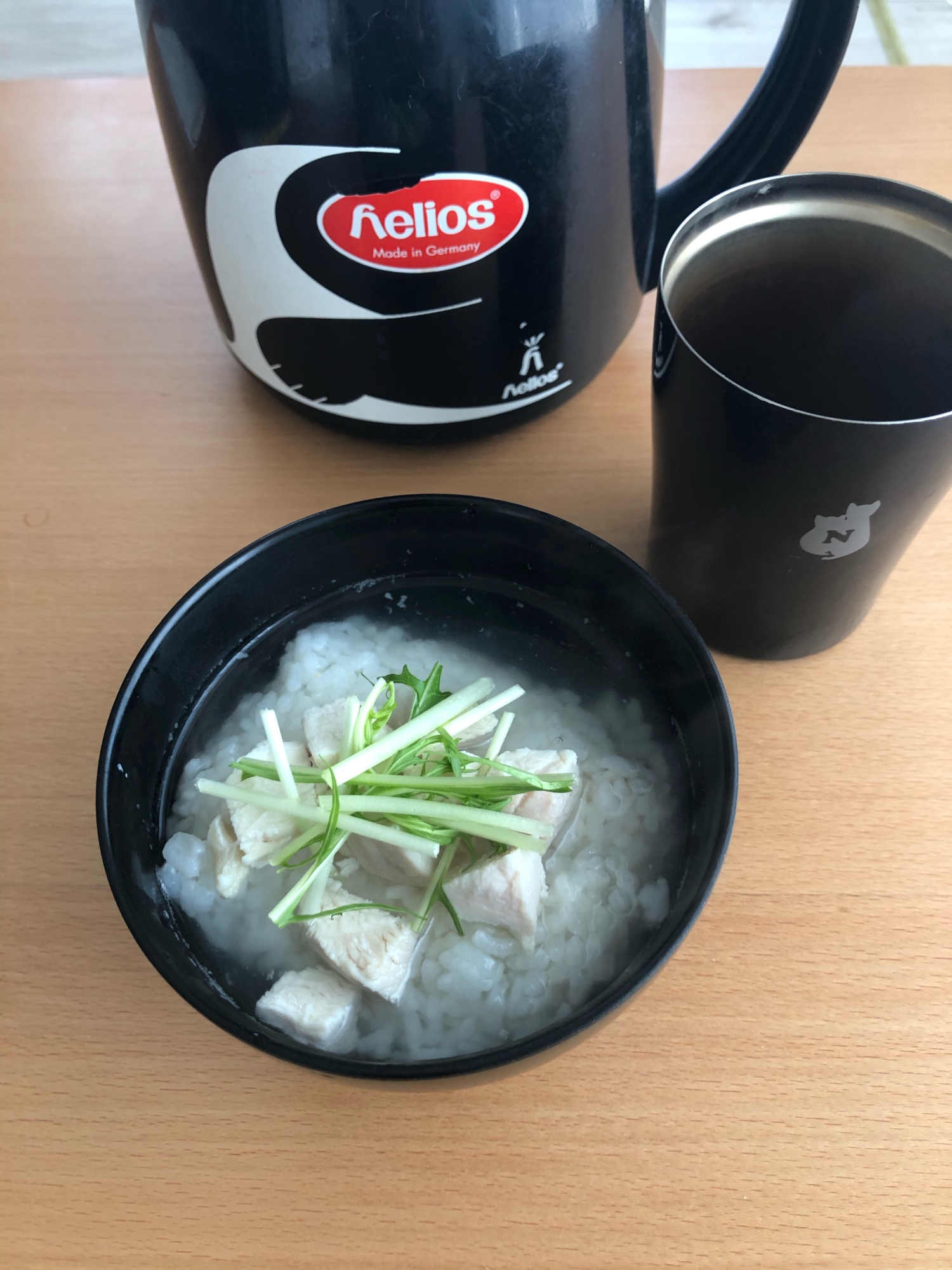 鶏出汁で作ったお茶漬け