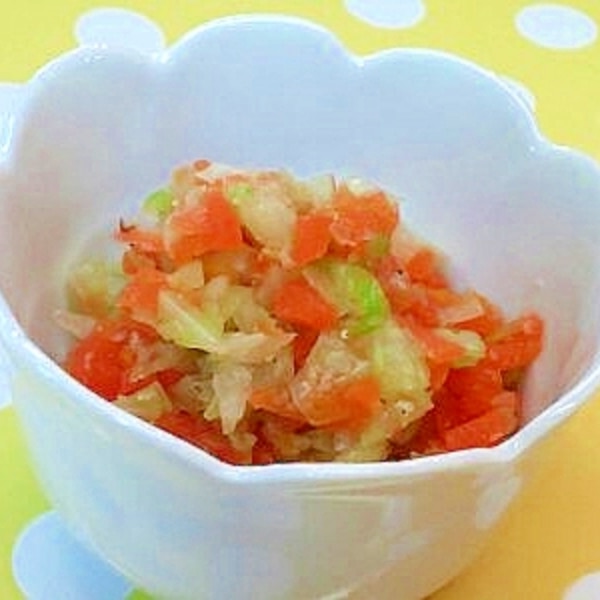 離乳食 キャベツ 人参のごま和え レシピ 作り方 By 不二子ちゃん2号 楽天レシピ 離乳食 キャベツ 人参のごま和え レシピ 作り方 By 不二子ちゃん2号 楽天レシピ