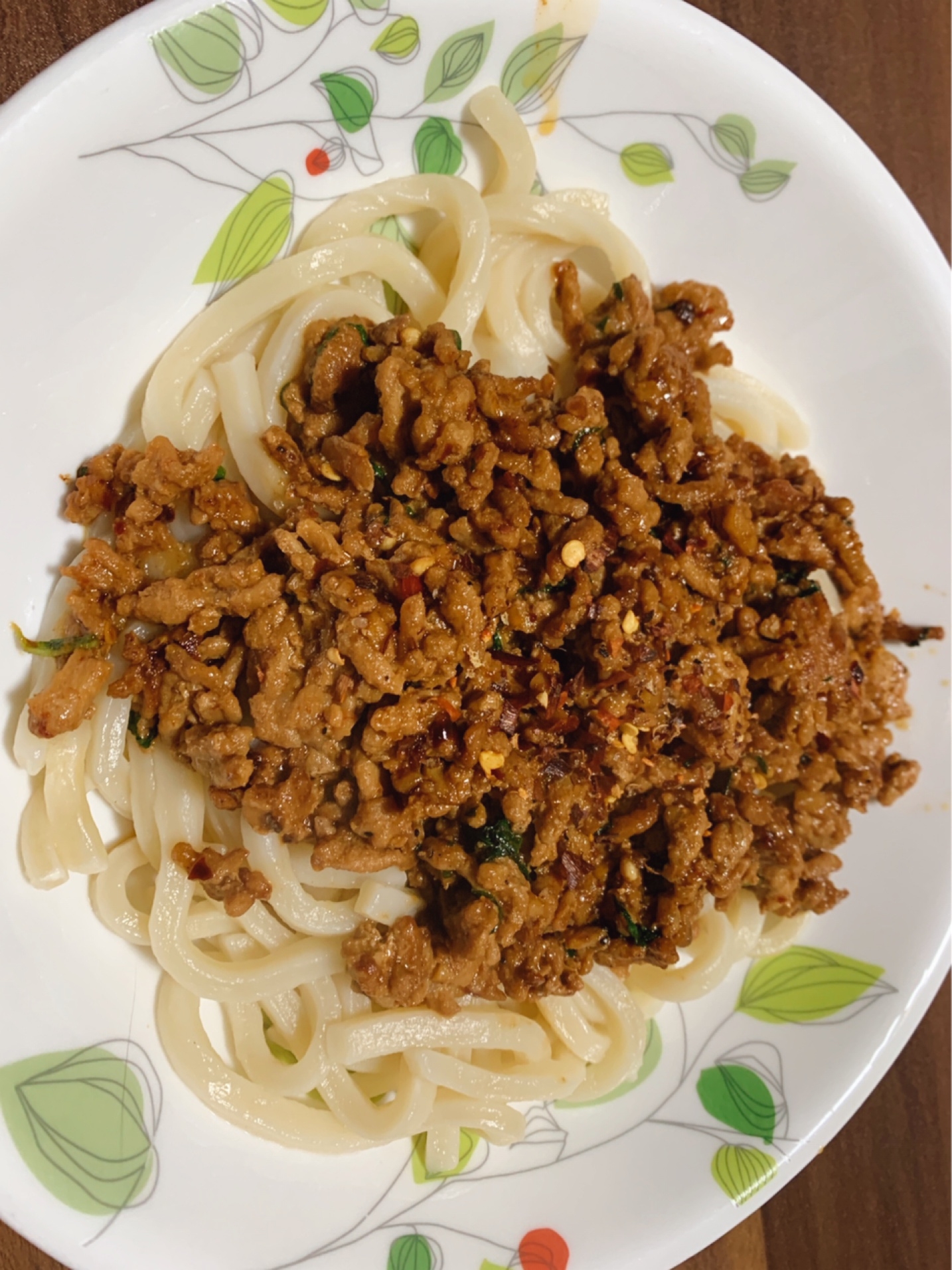 超簡単!汁なし坦々うどん