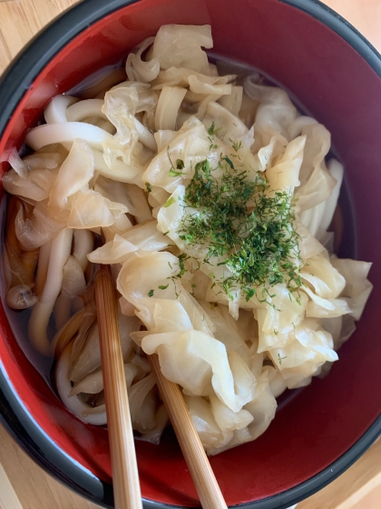 素うどん