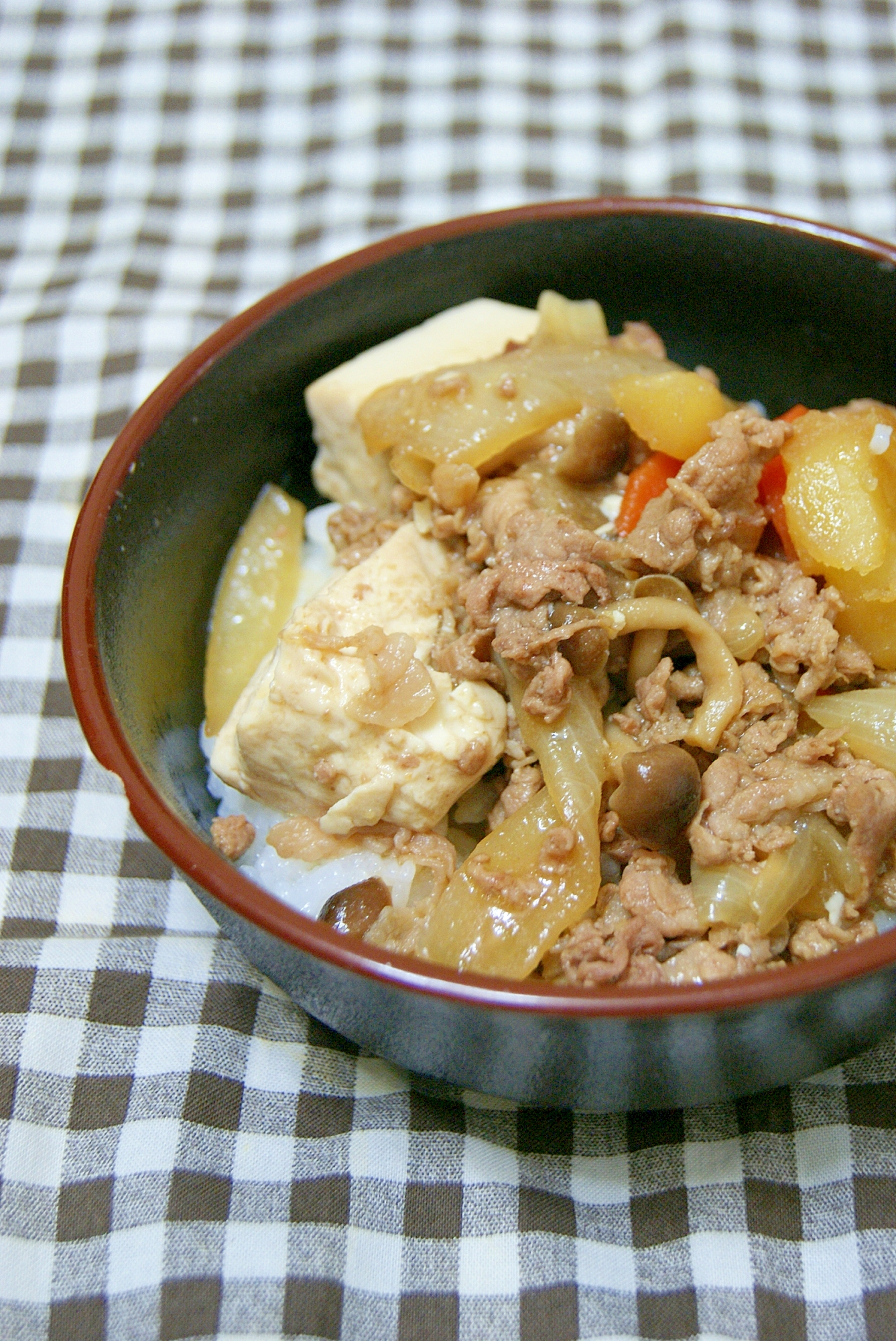 豚こま丼