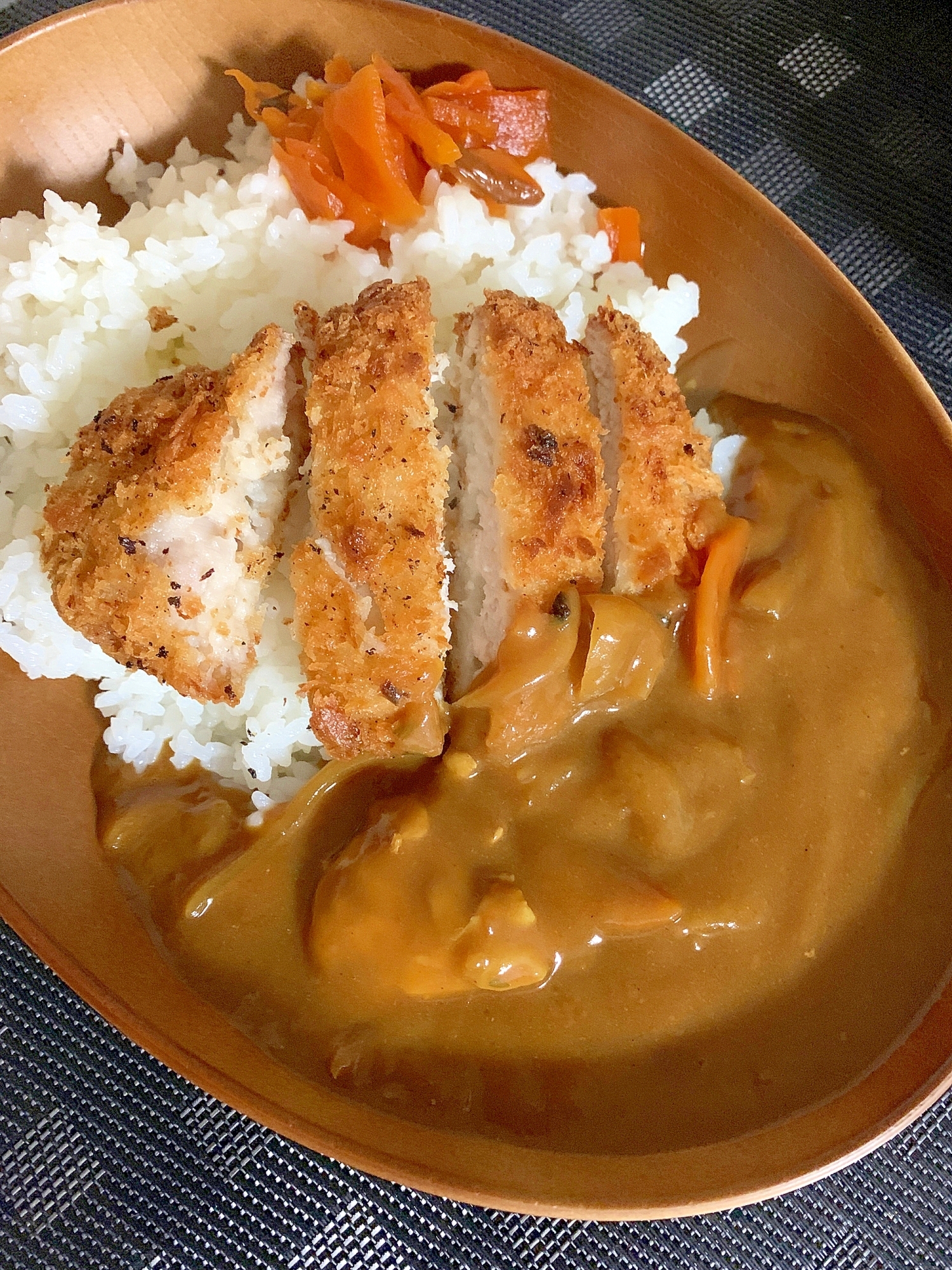 我家の煮込まないカレー