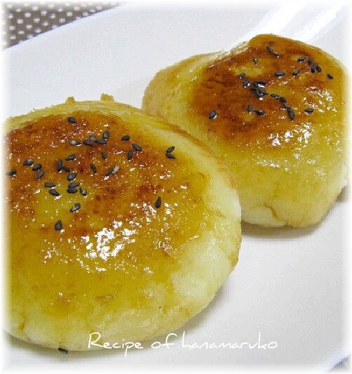 しっとりもっちり じゃがいもでヘルシーじゃがいも餅 レシピ 作り方 By はなまる子 楽天レシピ