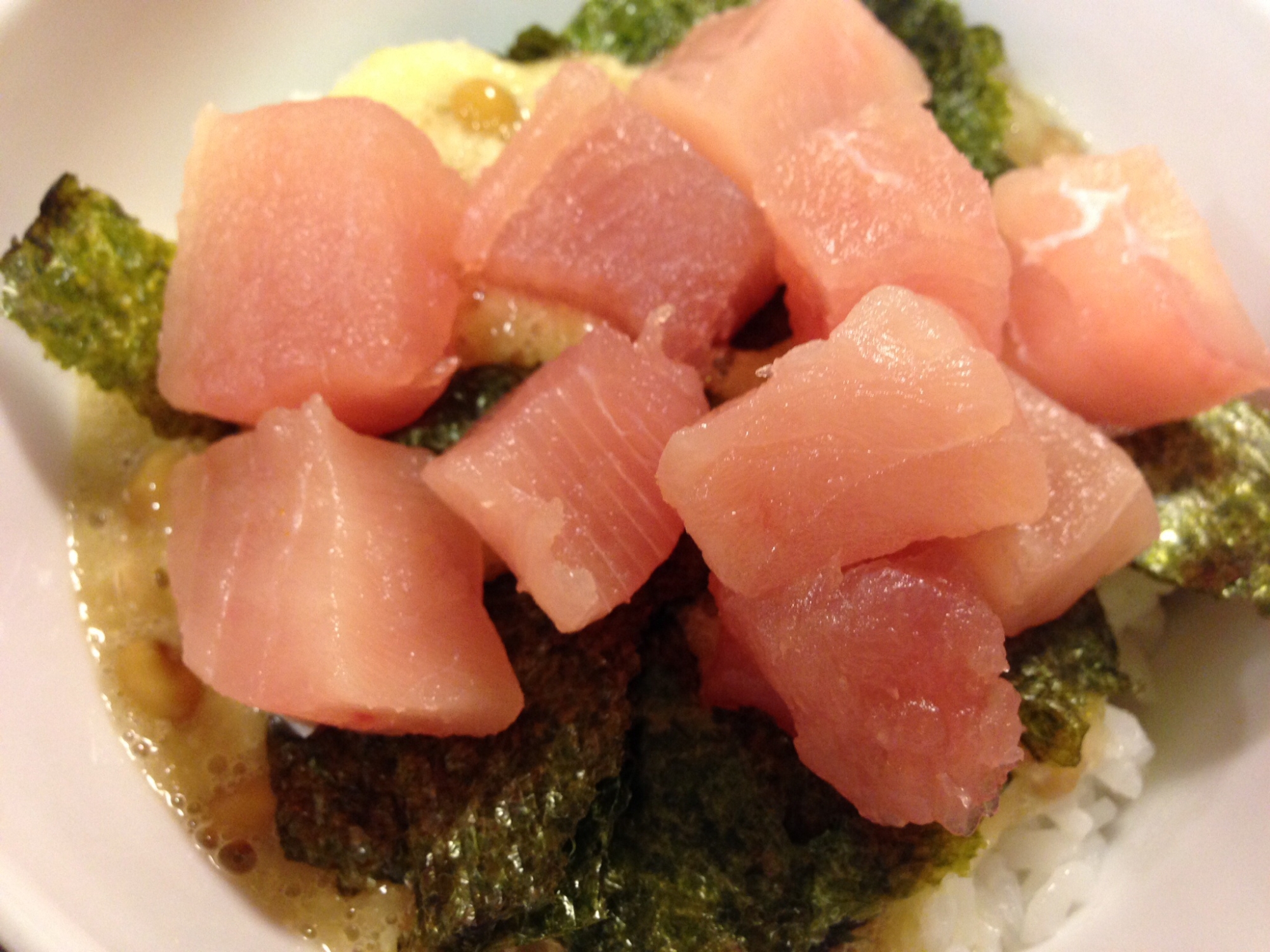 とろろ納豆のまぐろ丼