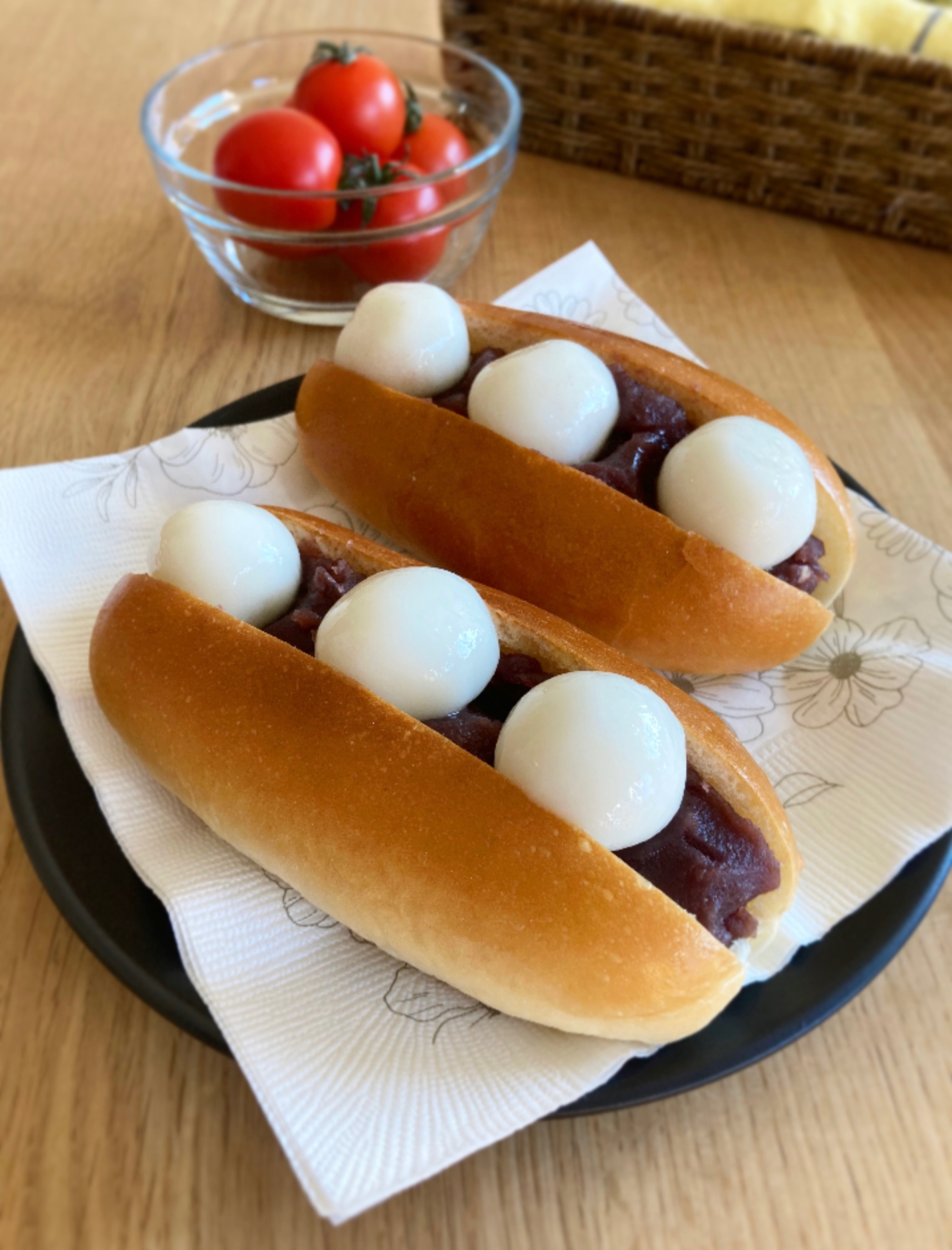 白玉あんロールサンド♪