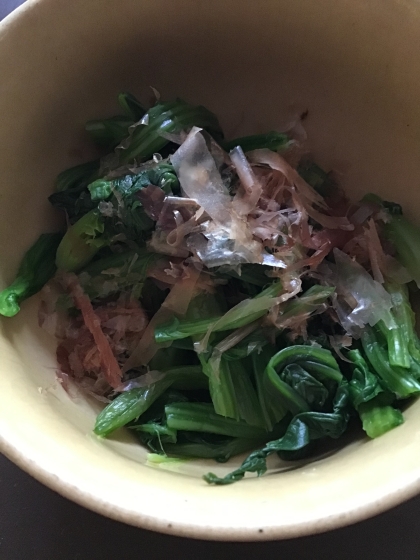 簡単、ほうれん草のお浸し
