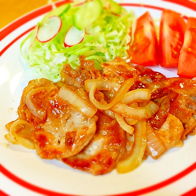 定番♪しょうが焼き！安い肉でも食べ応えバッチリ♪♪