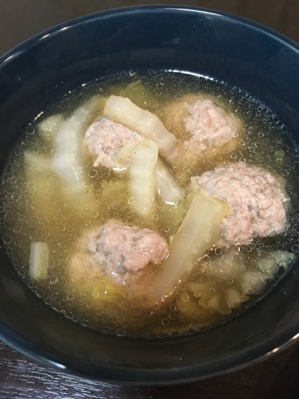 とろみがあるスープで、体が温まりました！これから寒い季節にたくさん作りたいと思います！