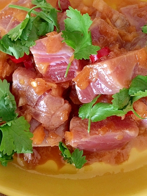 簡単ハワイアン ポキ レシピ 作り方 By Ayatoy 楽天レシピ