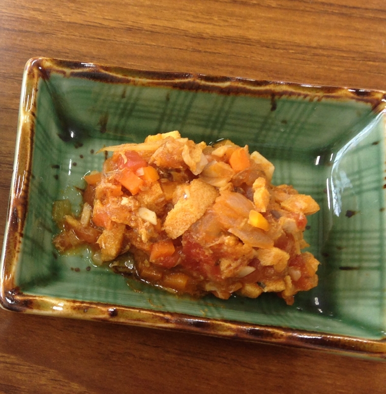 ツナと高野豆腐のトマト煮