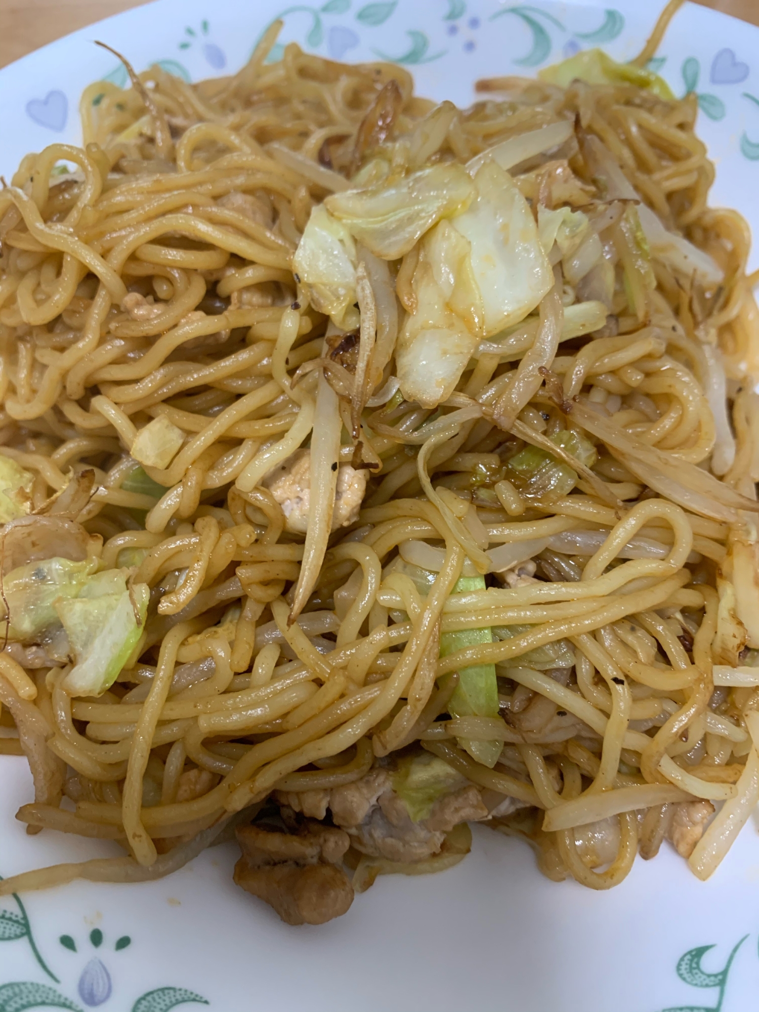 節約簡単もやし焼きそば