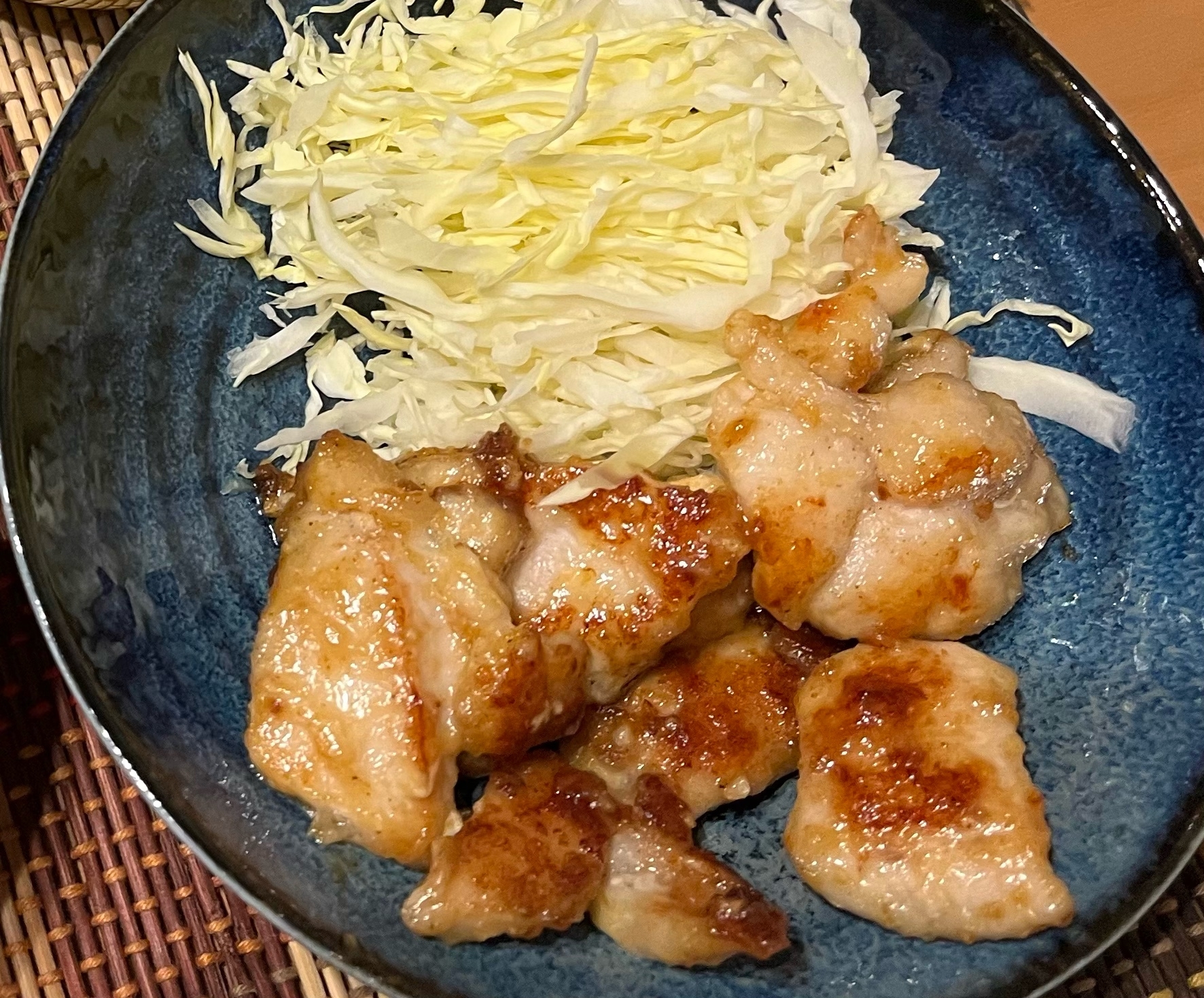 鶏むね肉のカレー風味焼き