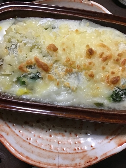 チキンのマカロニグラタン