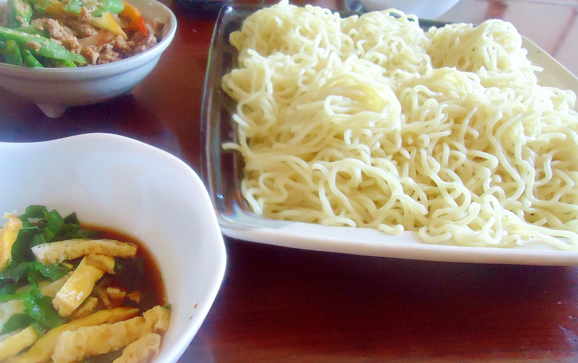 ちょい足しで麺旨～　つけ麺