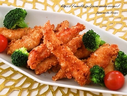簡単 スティック ささみフライ レシピ 作り方 By ジャカランダ 楽天レシピ 簡単 スティック ささみフライ レシピ 作り方 By ジャカランダ 楽天レシピ