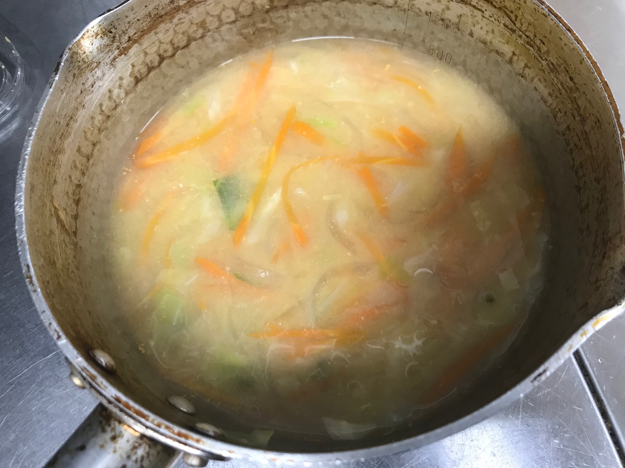 甘くて美味しい！重ね煮の味噌汁